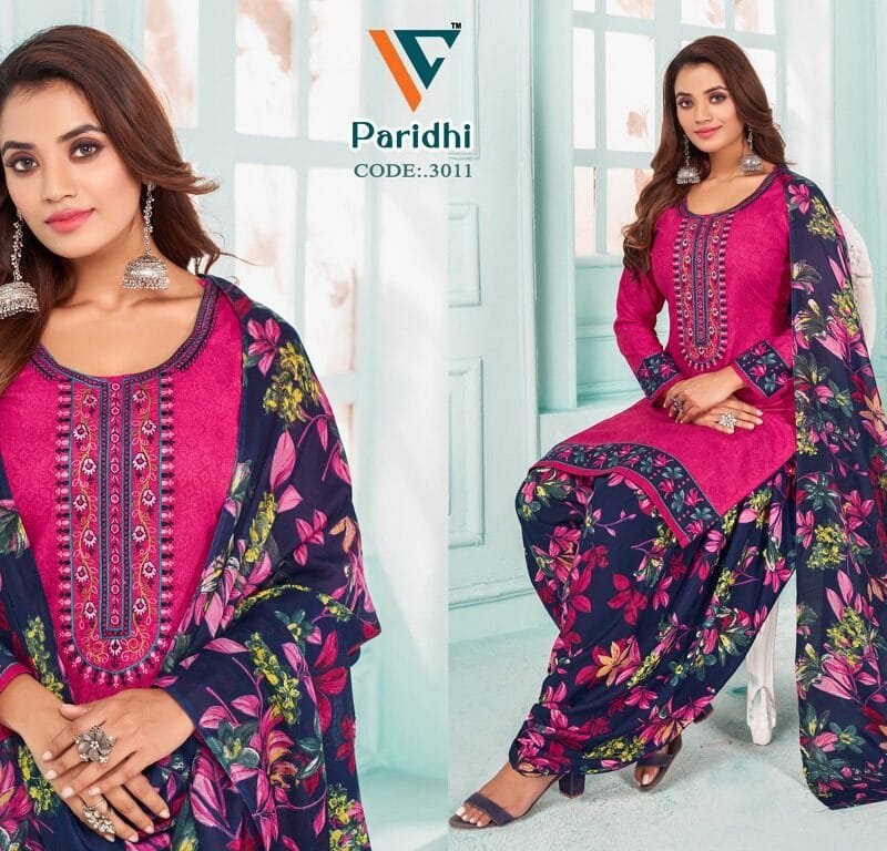 Paridhi Vol 3 Designer Neck Embroidery Work With Diamond Work
