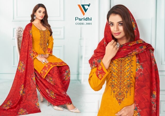 Paridhi Vol 3 Designer Neck Embroidery Work With Diamond Work