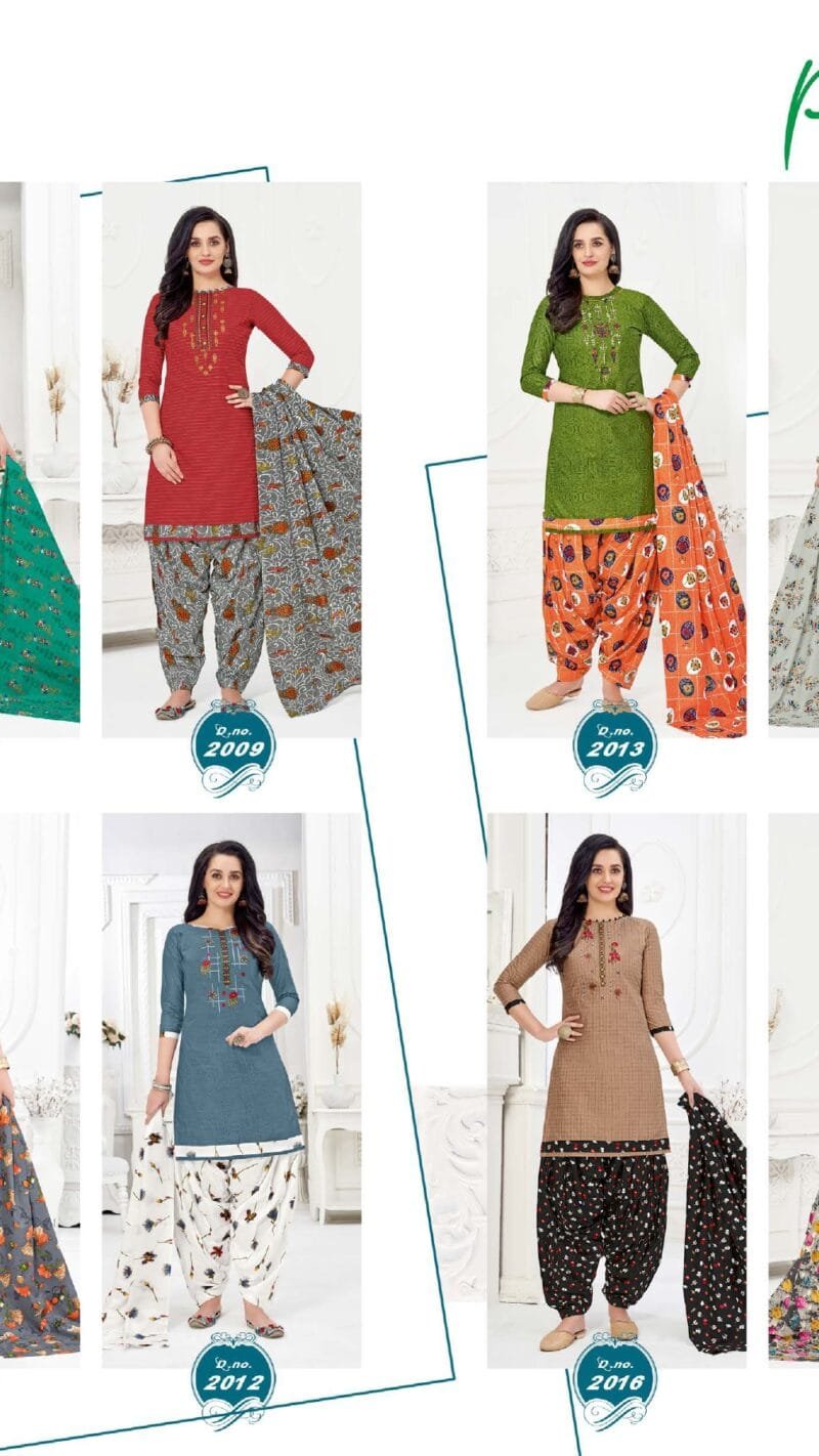 Punjabi Patiyala Vol 2 Ganesha Wholesale Cotton Dress Material