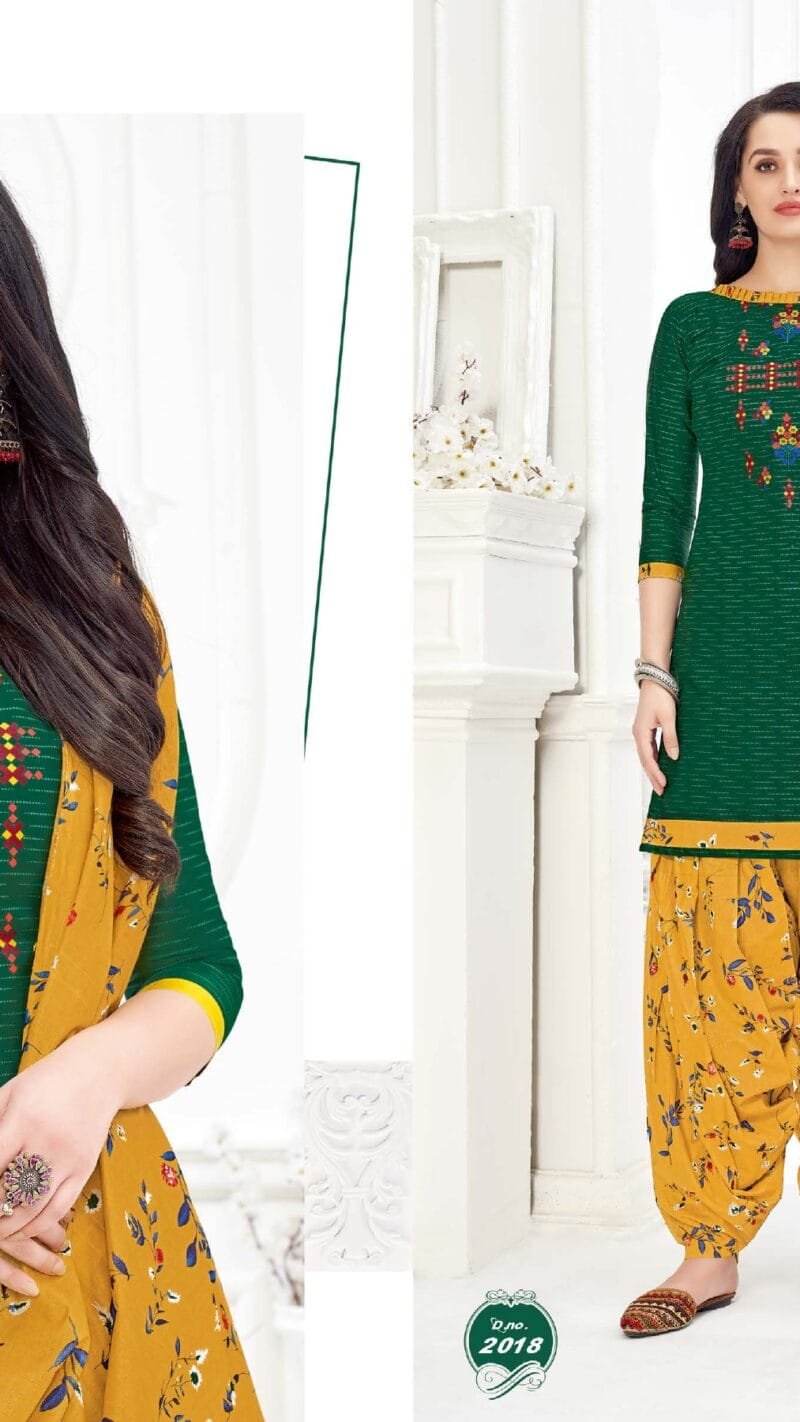 Punjabi Patiyala Vol 2 Ganesha Wholesale Cotton Dress Material