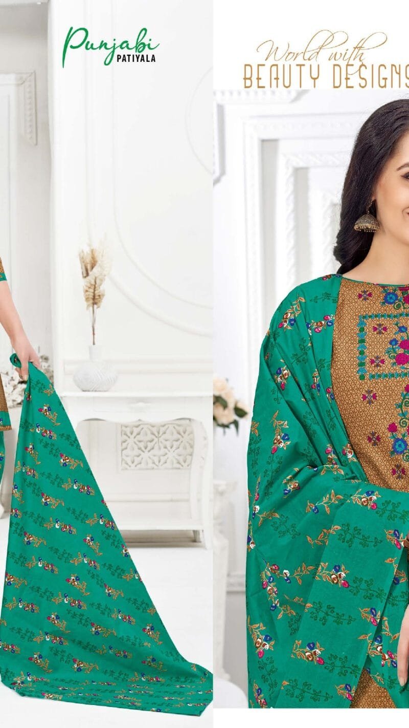 Punjabi Patiyala Vol 2 Ganesha Wholesale Cotton Dress Material