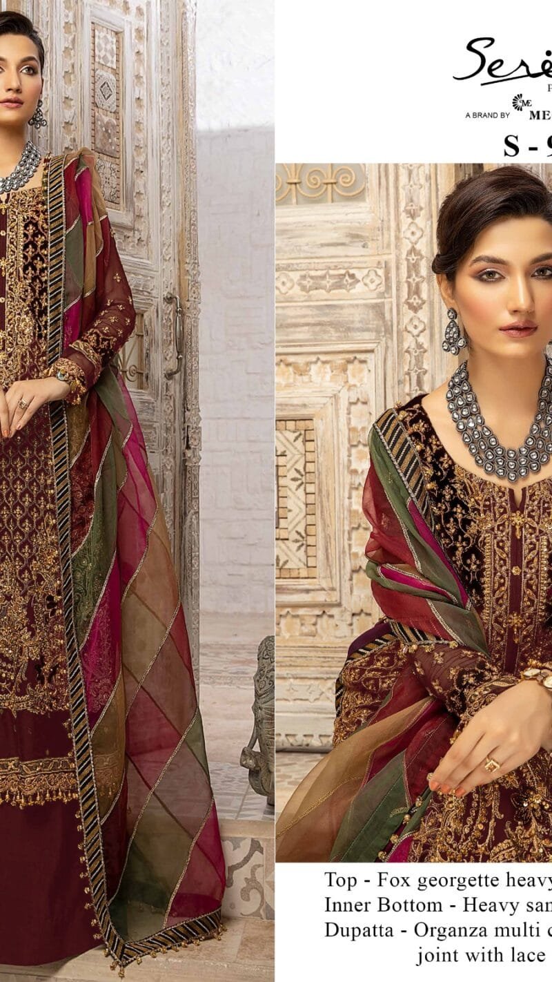 Purple Color Pakistani Dresses