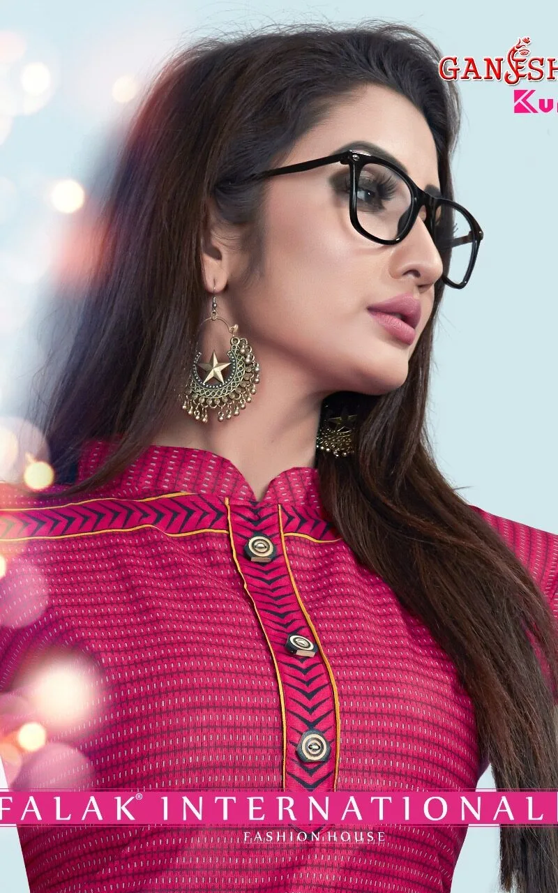 Ready To Wear Ganesha Kurti Vol 3 Stitched Kurti Wholesale