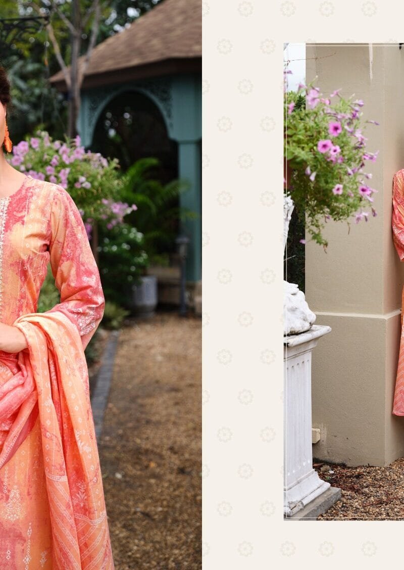 Resham Daman Lace Embroidered Work with Scalloping BelliZa DesigNer StuDio