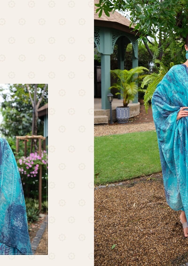 Resham Daman Lace Embroidered Work with Scalloping BelliZa DesigNer StuDio