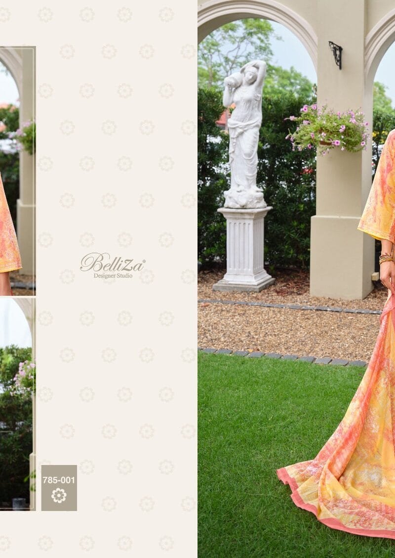 Resham Daman Lace Embroidered Work with Scalloping BelliZa DesigNer StuDio