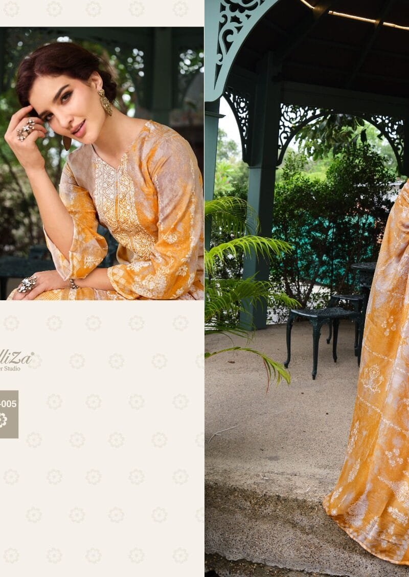 Resham Daman Lace Embroidered Work with Scalloping BelliZa DesigNer StuDio