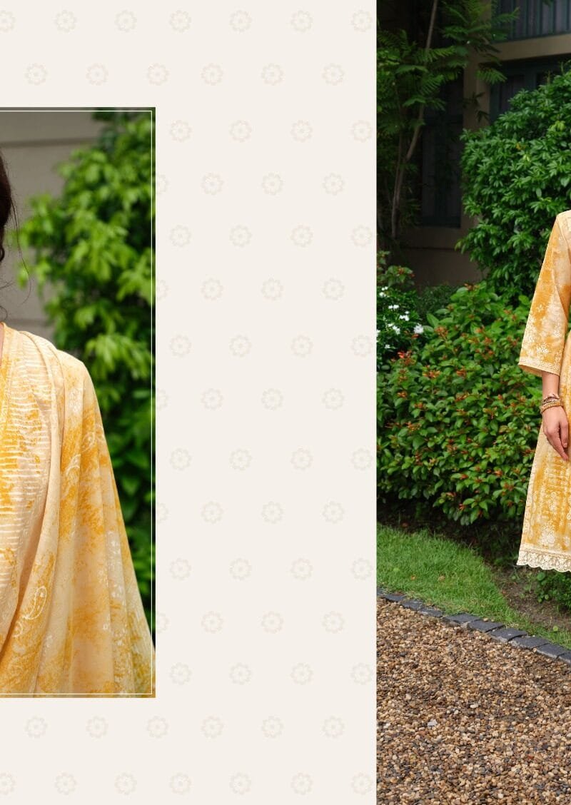 Resham Daman Lace Embroidered Work with Scalloping BelliZa DesigNer StuDio