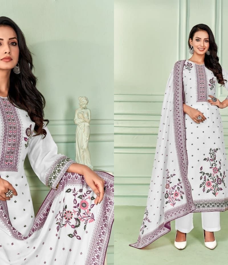 Riwaz-Muslin Jacard Naari Wholesale Salwar Kameez