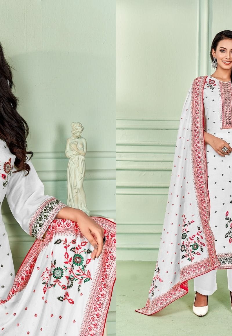 Riwaz-Muslin Jacard Naari Wholesale Salwar Kameez