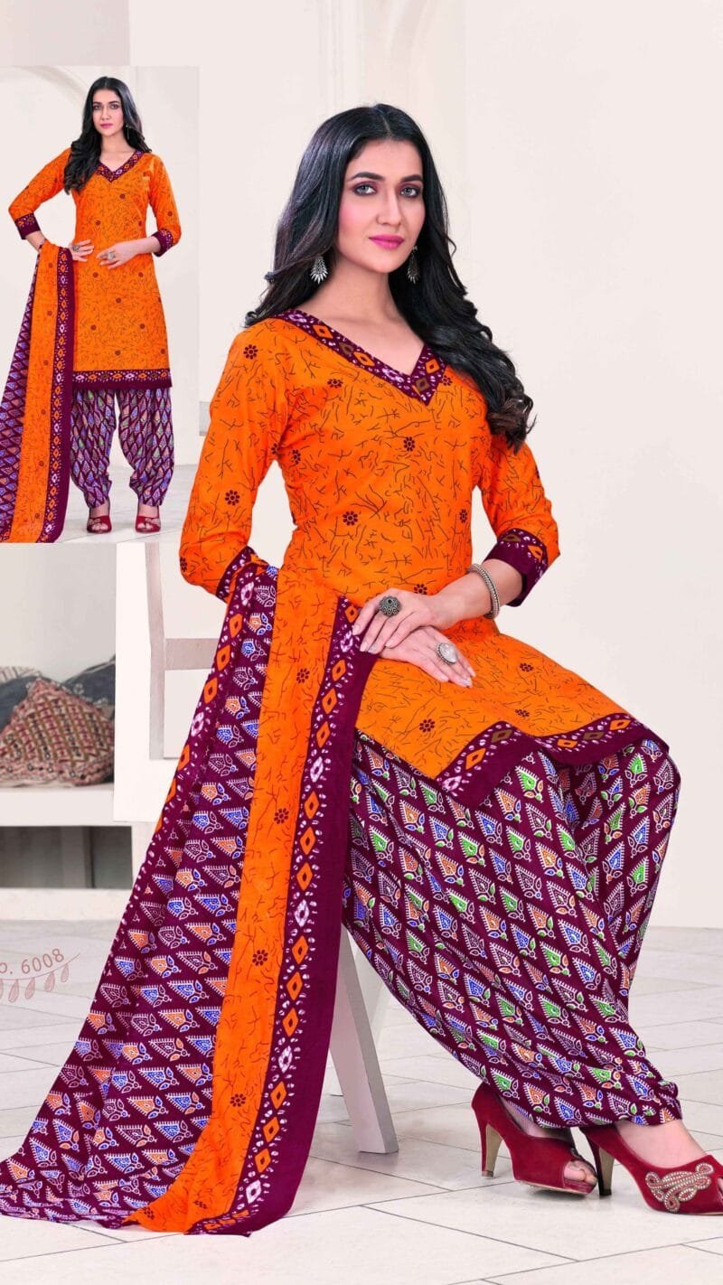 Sc Patiyala Special 6 Edetion Wholesale Cotton Dress Material