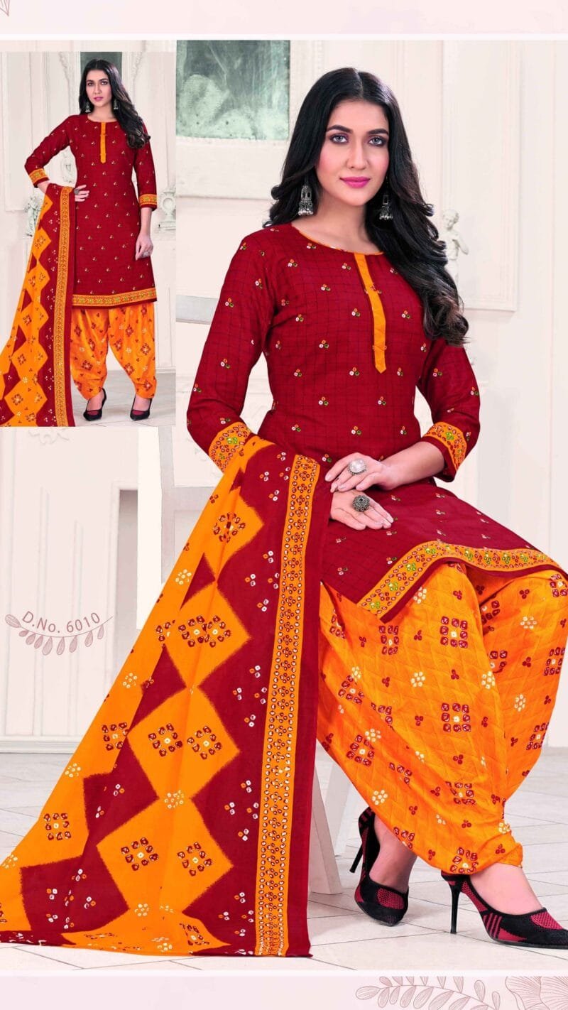 Sc Patiyala Special 6 Edetion Wholesale Cotton Dress Material
