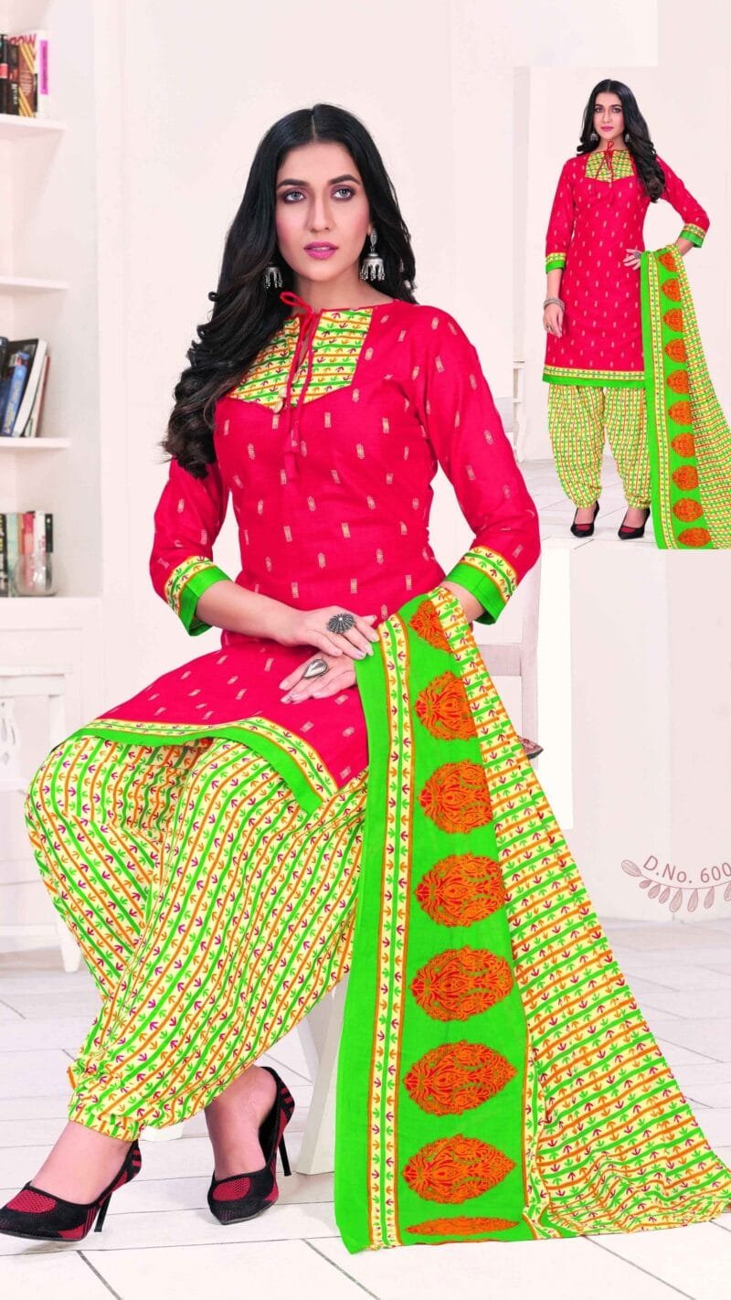 Sc Patiyala Special 6 Edetion Wholesale Cotton Dress Material