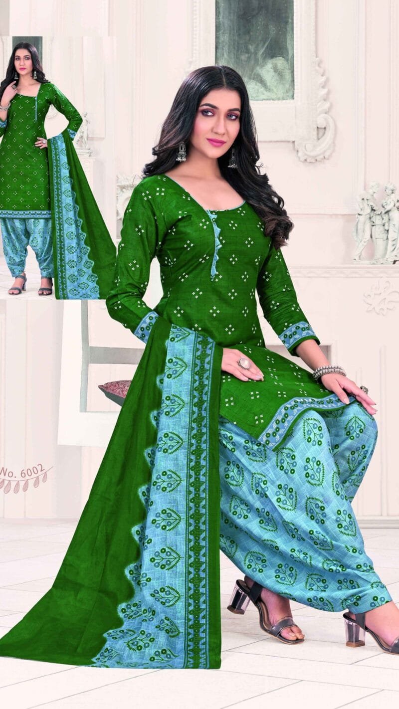 Sc Patiyala Special 6 Edetion Wholesale Cotton Dress Material