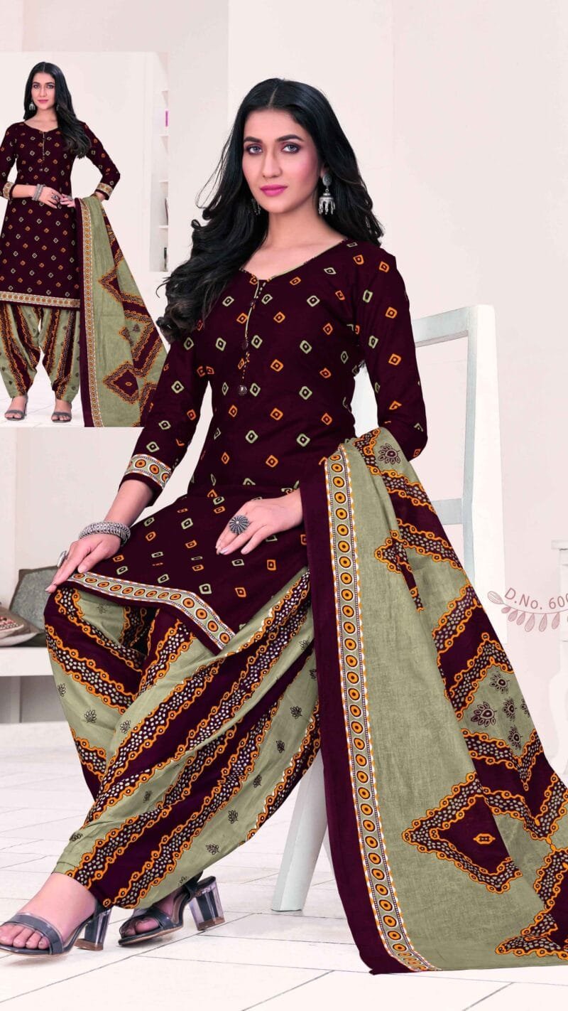 Sc Patiyala Special 6 Edetion Wholesale Cotton Dress Material