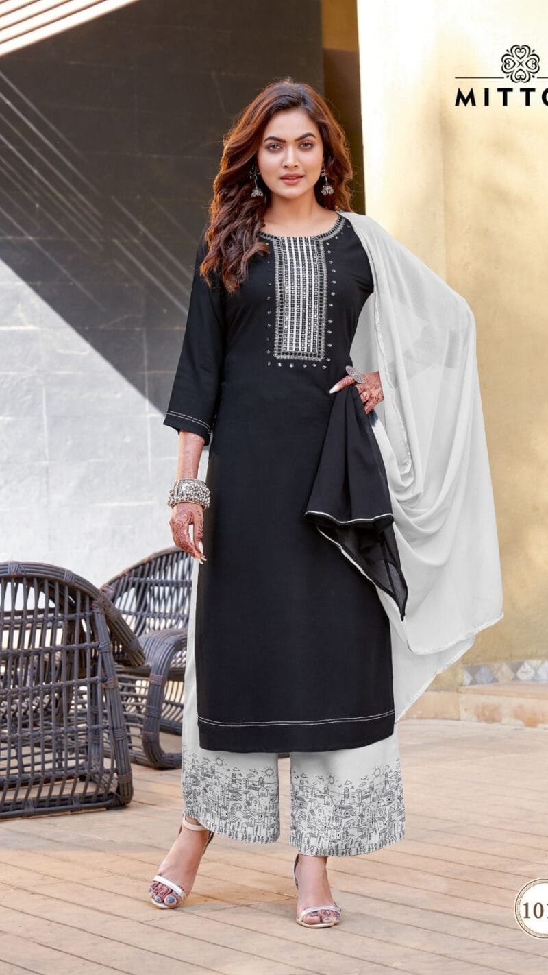 Saara Vol 2 Mittoo Heavy Rayon With Work Readymade Collection