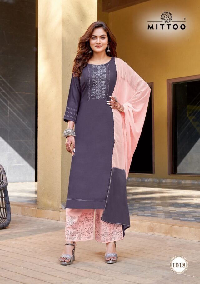 Saara Vol 2 Mittoo Heavy Rayon With Work Readymade Collection