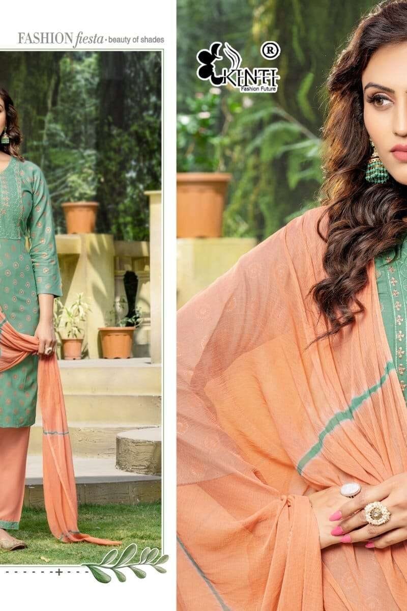 Sabhyata Kinti Top Pant And Duptta Set Readymade Collection