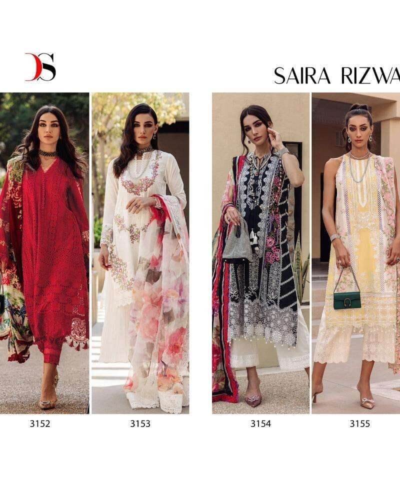 Saira Rizwan Lawn-23 Deepsy Wholesale Pakistani Salwar Suits