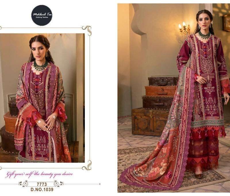Samahira Vol 1 Summer Lawn Collection Mehboob Tex