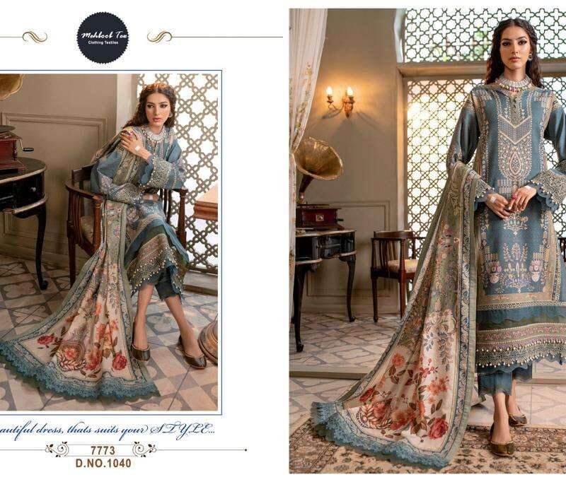 Samahira Vol 1 Summer Lawn Collection Mehboob Tex
