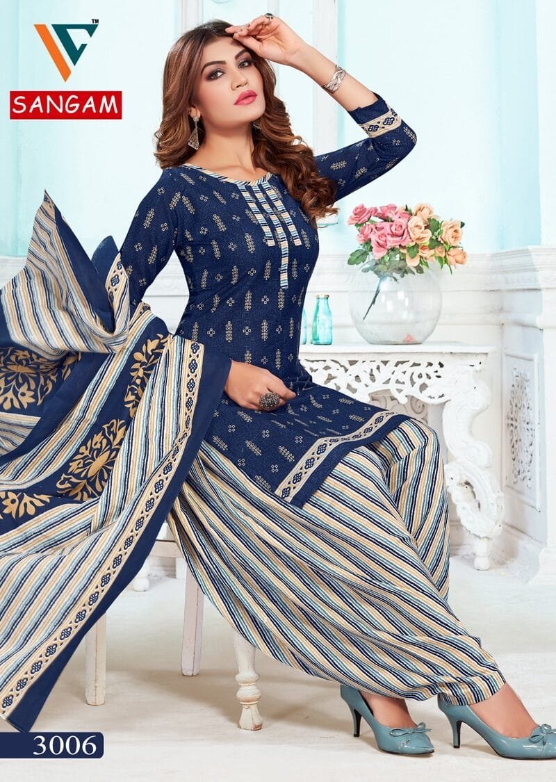 Sangam Vol 3 Vandana Creation Wholesale Dress Material