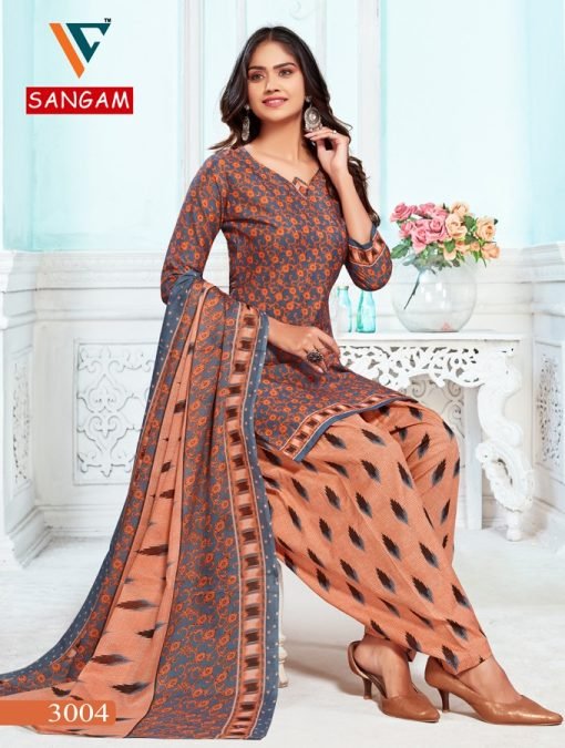 Sangam Vol 3 Vandana Creation Wholesale Dress Material