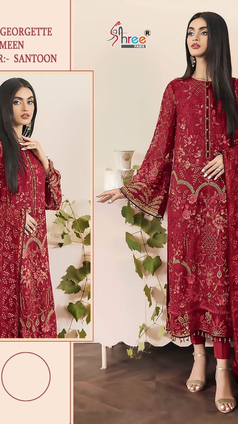 Shree Fab S 656 Wholesale Pakistani Salwar Suits