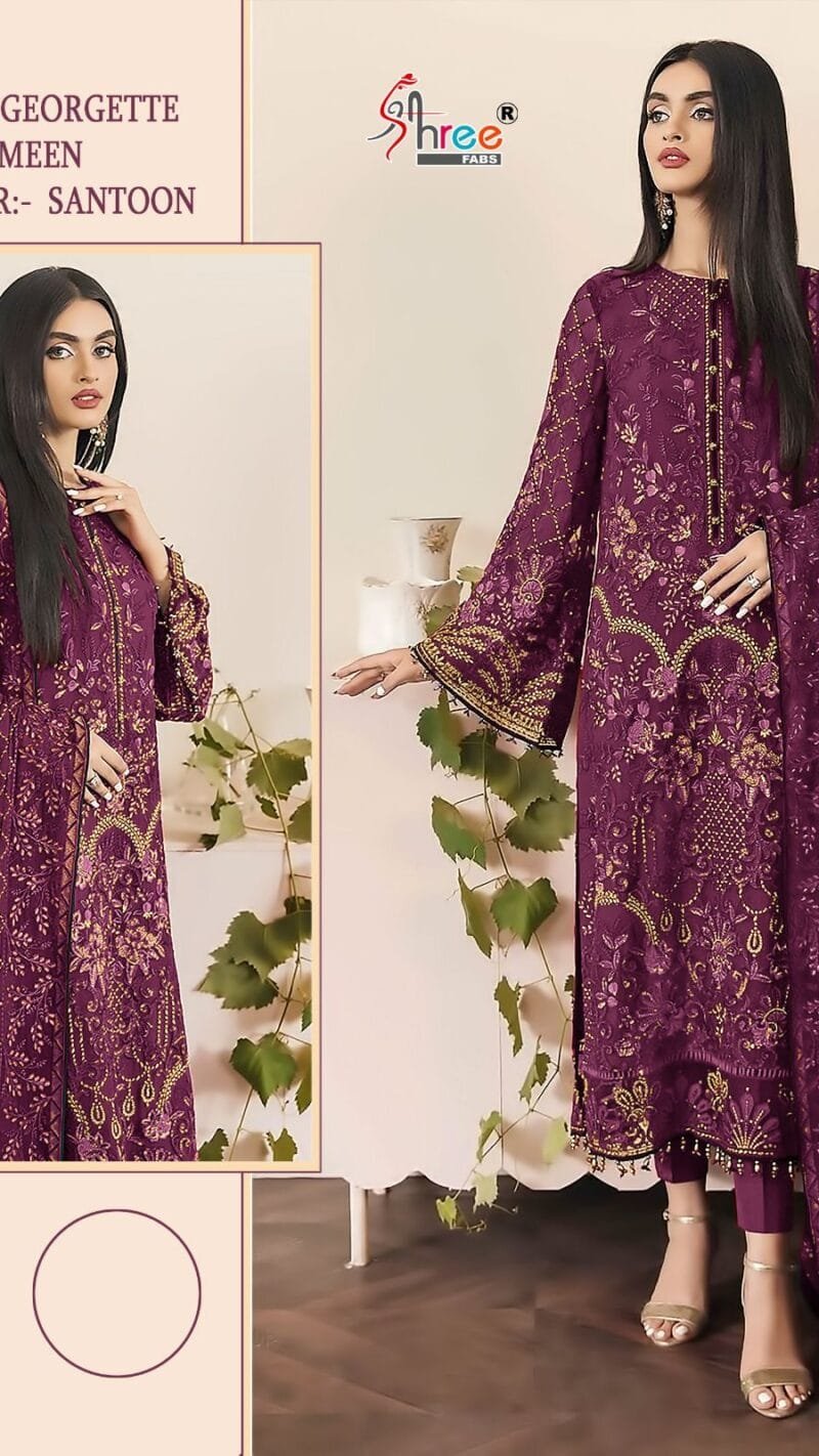 Shree Fab S 656 Wholesale Pakistani Salwar Suits