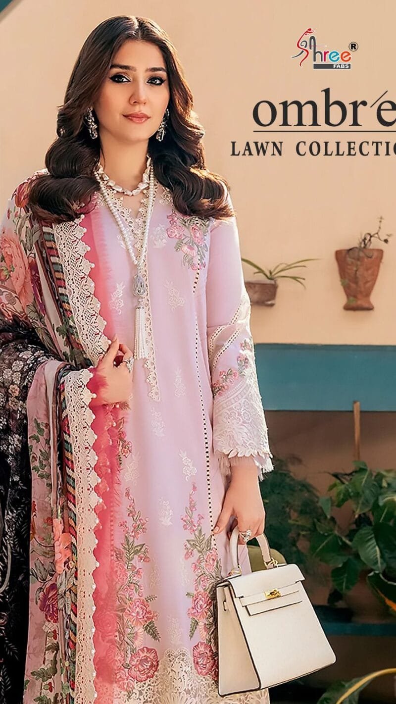 Shree Fabs Ombre Lawn Collection Pakistani Salwar Suits