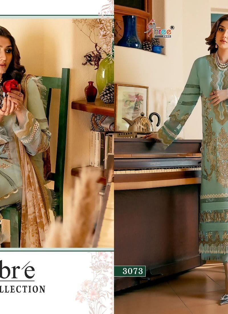 Shree Fabs Ombre Lawn Collection Pakistani Salwar Suits