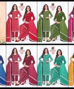 Sidhi Vinayak Pankhi Colors Jaipuri Wholesale Cotton Dress Material