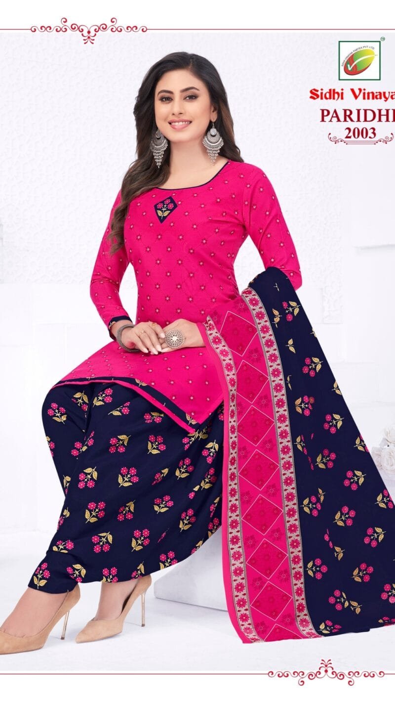 Sidhi Vinayak Paridhi Vol 2 Wholesale Cotton Dress Material