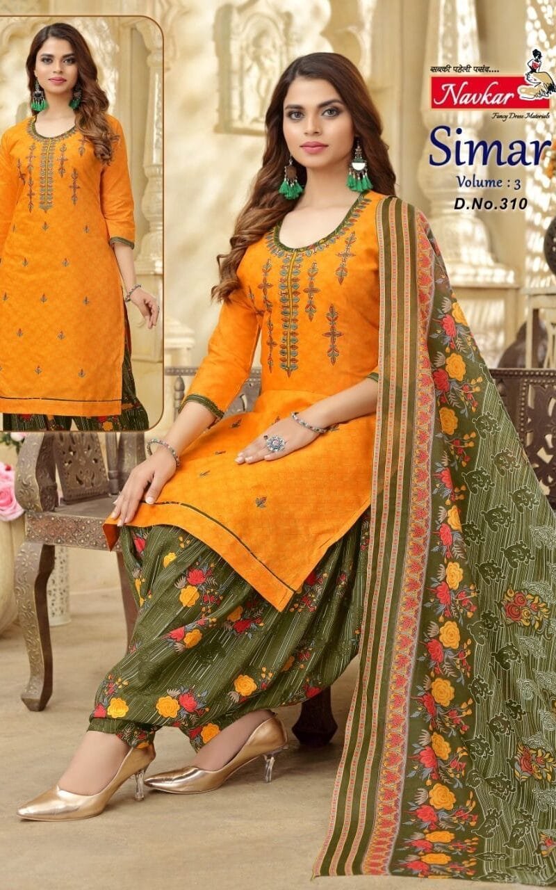 Simar Vol 3 Navkar Readymade With Sequence Embroidery Work