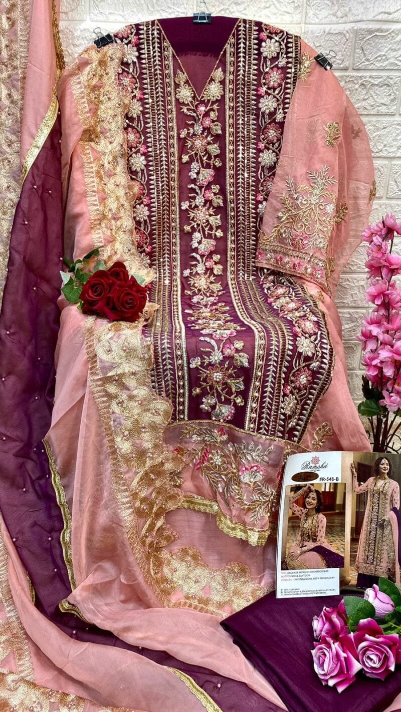Simple Pakistani Suit Design