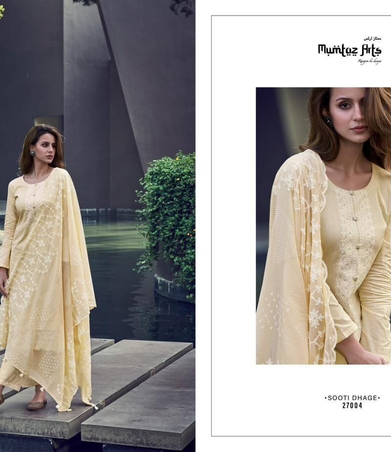 Sooti Dhaga Summer Showers Pure Lawn Camric Mumtaz Arts