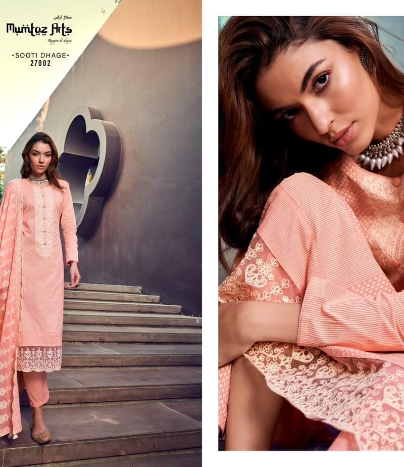 Sooti Dhaga Summer Showers Pure Lawn Camric Mumtaz Arts