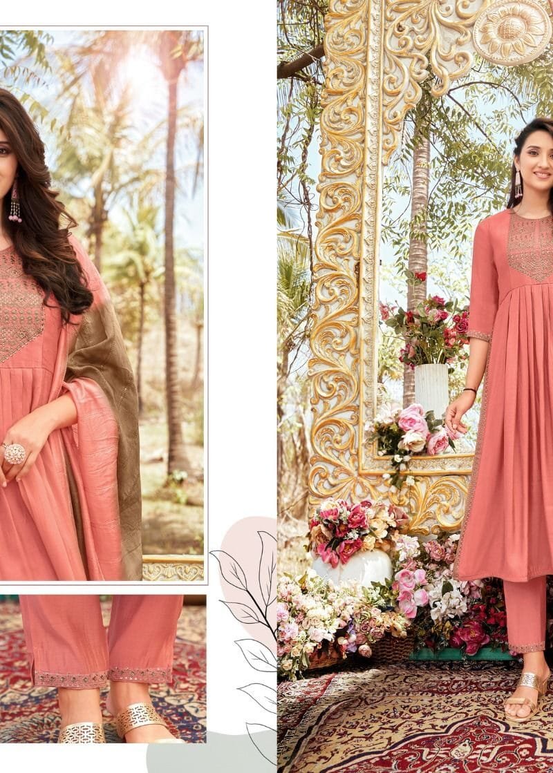 Spring Roll Nayra Cut Kapil Trendz Readymade Collection