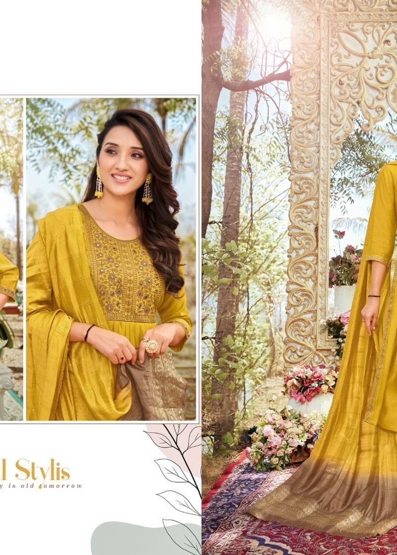Spring Roll Nayra Cut Kapil Trendz Readymade Collection