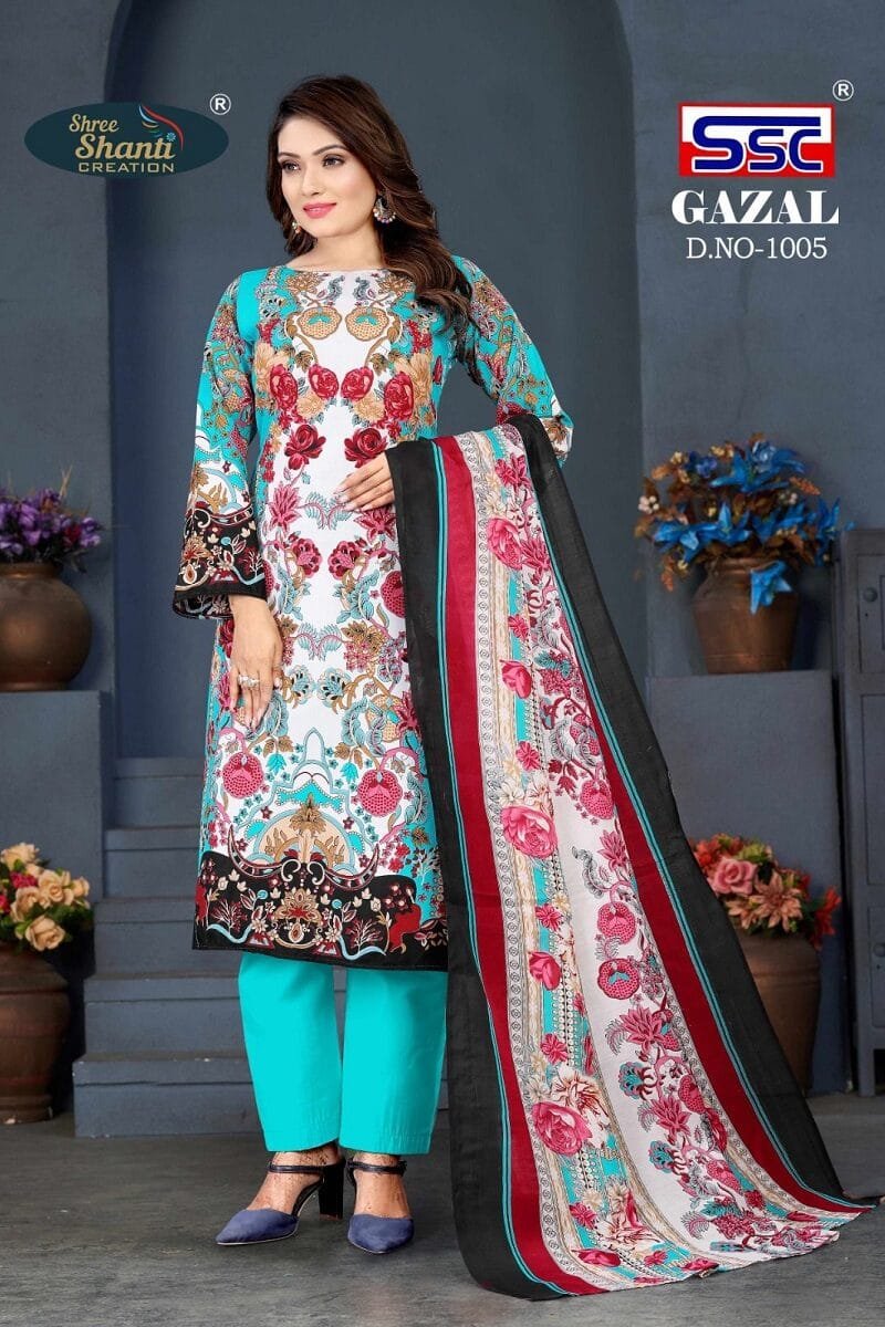 Ssc Gazal Vol 1 Wholesale Dress Material
