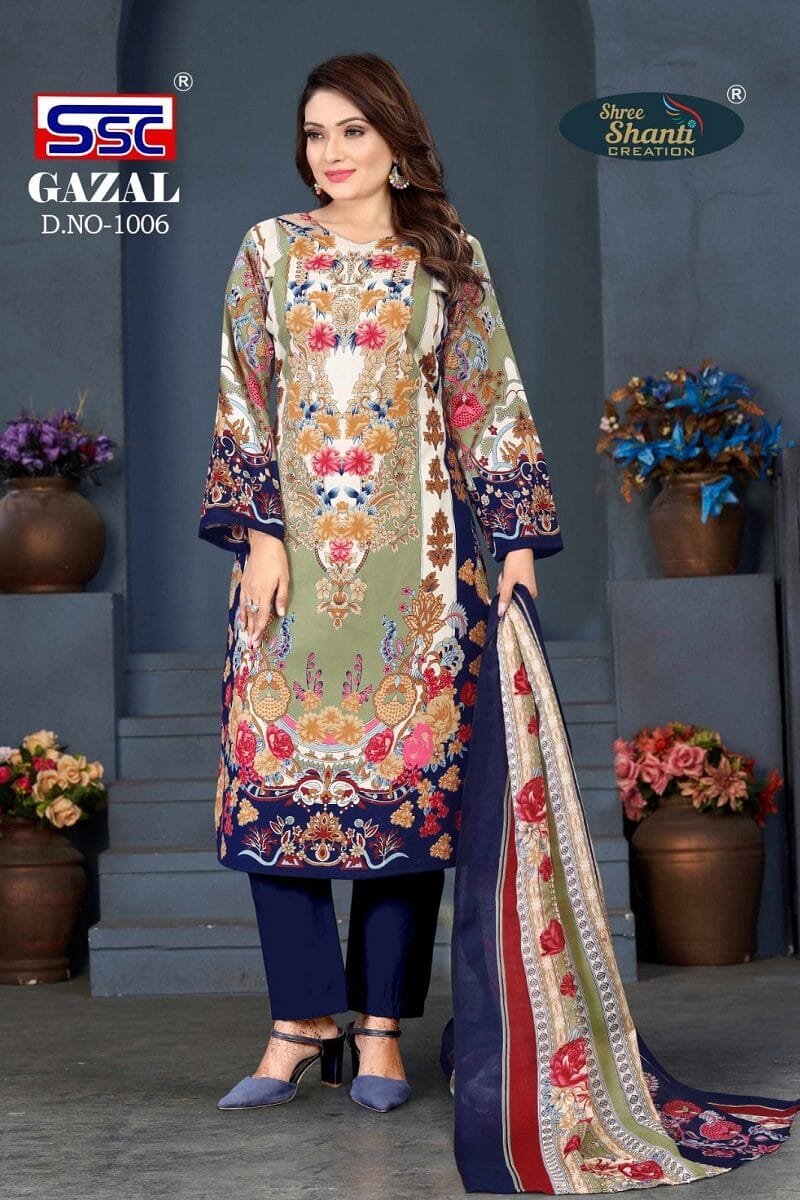 Ssc Gazal Vol 1 Wholesale Dress Material