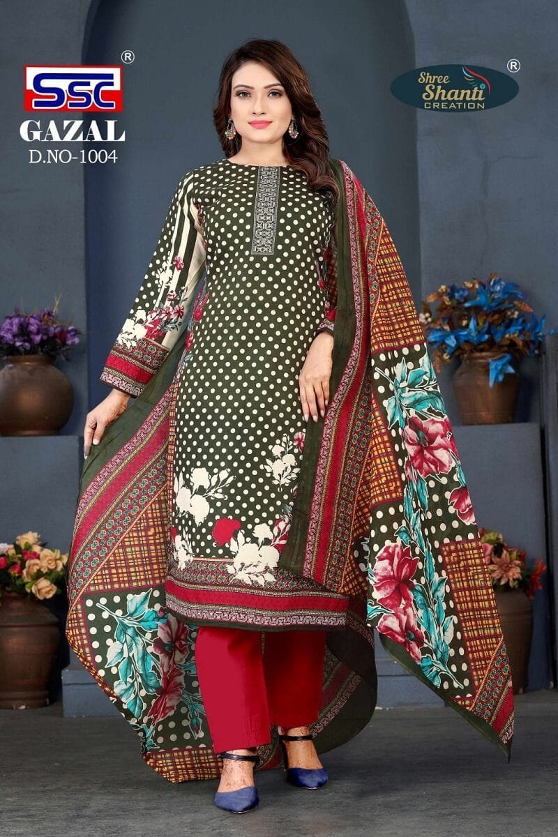 Ssc Gazal Vol 1 Wholesale Dress Material