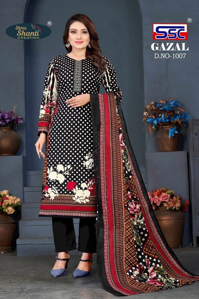 Ssc Gazal Vol 1 Wholesale Dress Material