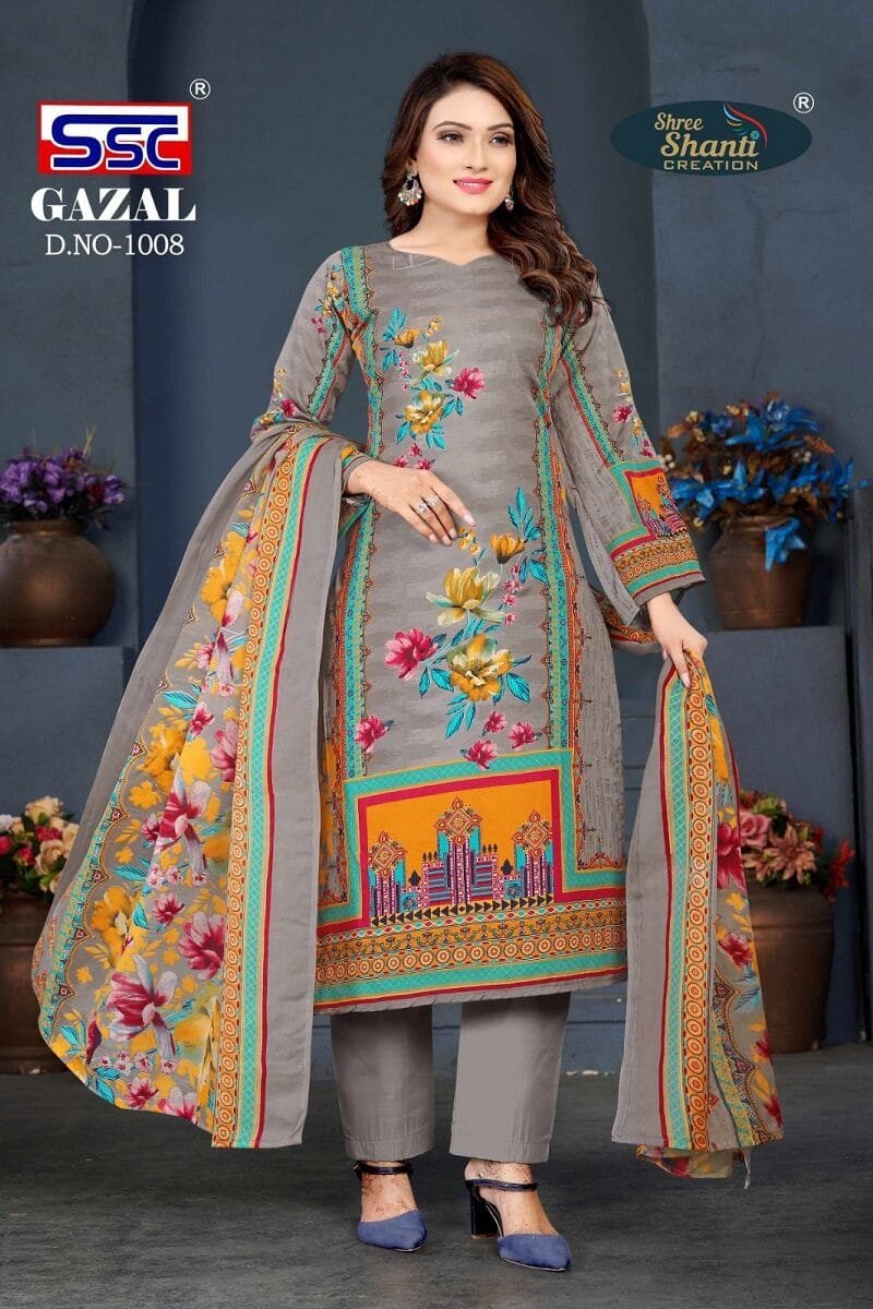 Ssc Gazal Vol 1 Wholesale Dress Material
