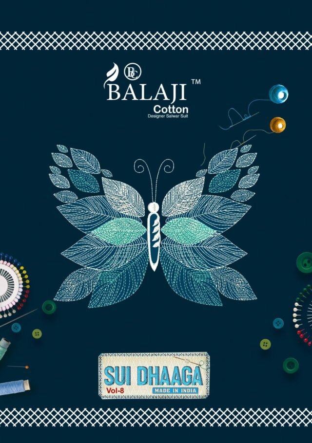 Sui Dhaga Vol 8 Balaji Cotton Wholesale Cotton Dress Material