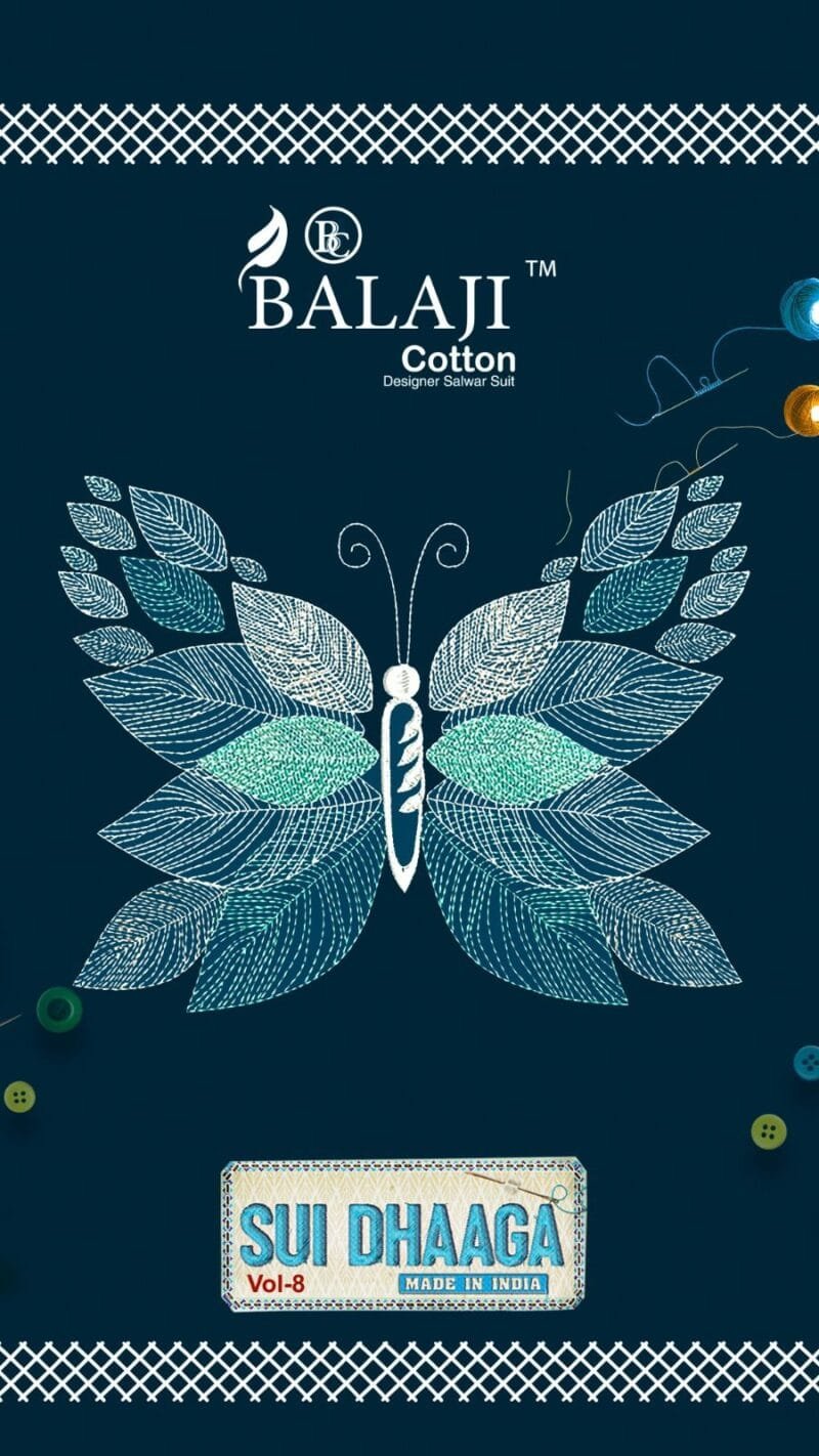 Sui Dhaga Vol 8 Balaji Cotton Wholesale Cotton Dress Material