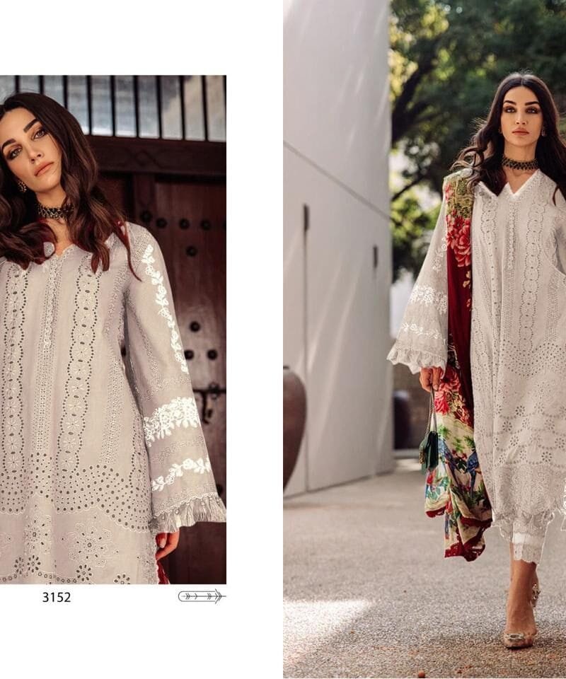 Super Hit Saira Rizwan 23 Deepsy Pure Cambric Cotton With Embroidery