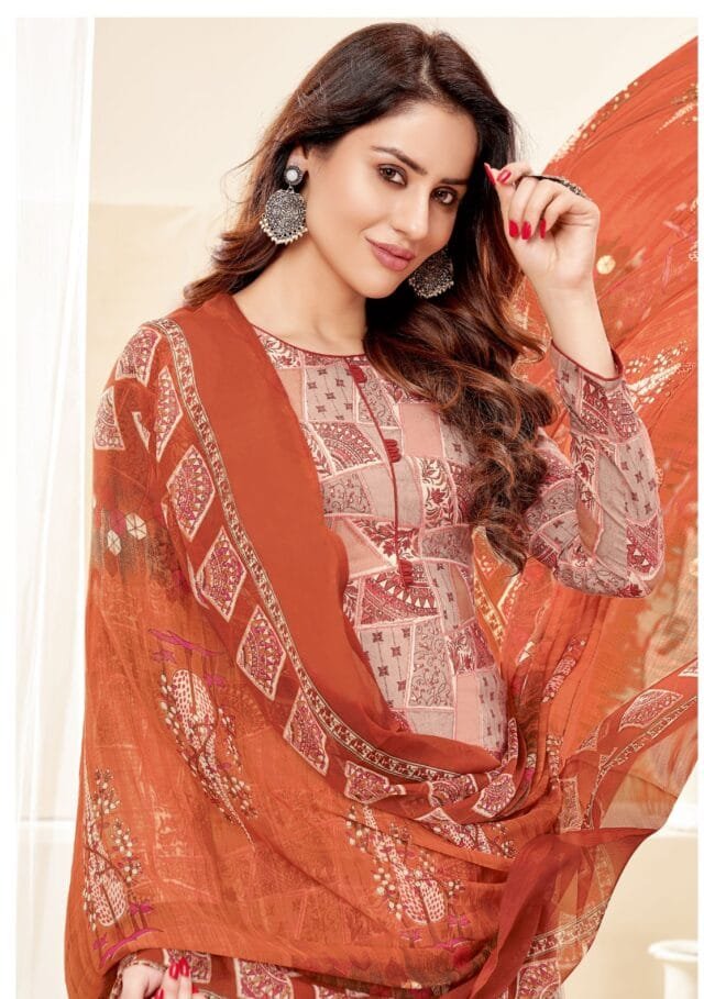 Suryajyoti Naishaa Vol 34 Wholesale Cotton Dress Material