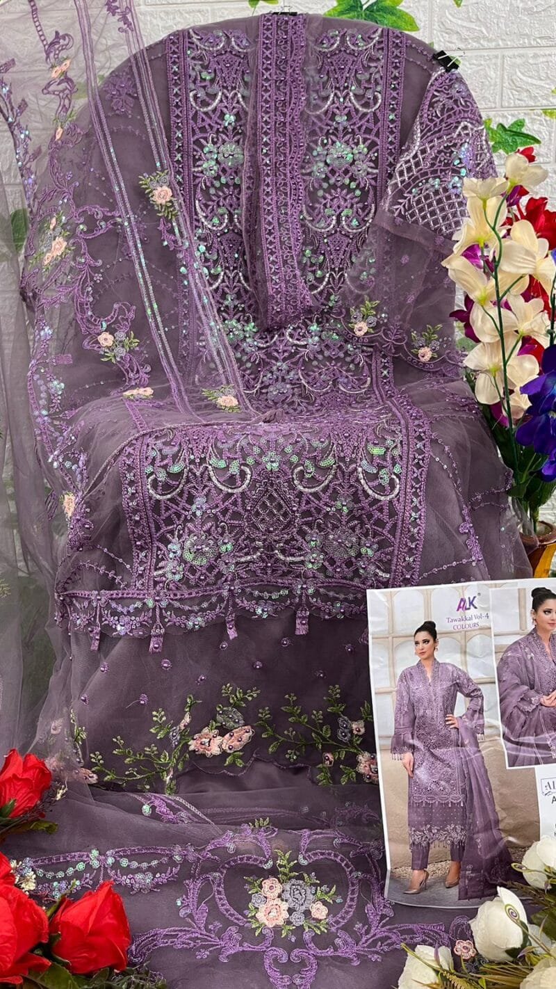 Tawakkal Vol 4 Al Khushbu Wholesale Pakistani Salwar Suits