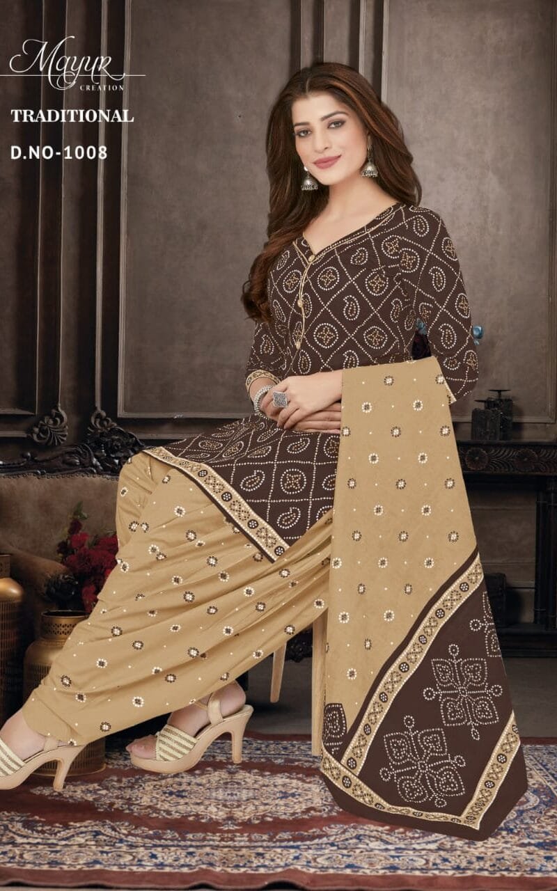 Traditional vol 1Akash creation Wholesale Cotton Dress Material
